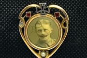 Rare world war 1 German sweet heart brooch