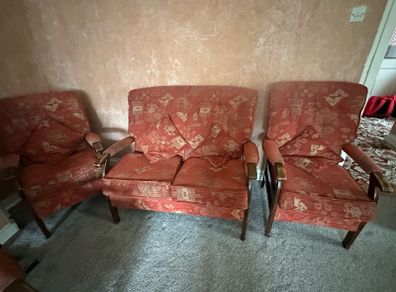 solid wood sofa