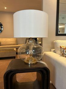 Large Glass Lamp