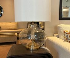Large Glass Lamp