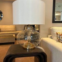 Large Glass Lamp