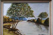 Evelyn O'Keeffe landscape oil painting