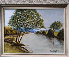 Evelyn O'Keeffe landscape oil painting