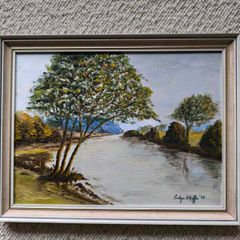 Evelyn O'Keeffe landscape oil painting