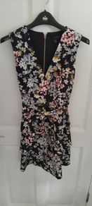 Ted Baker Jackii floral tiered mini dress
