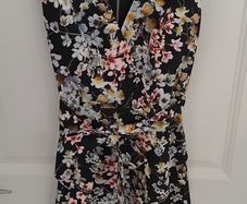 Ted Baker Jackii floral tiered mini dress