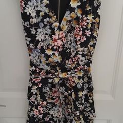 Ted Baker Jackii floral tiered mini dress