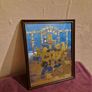 1988 Disco Ted framed foil art Image 5