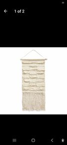 boho wall hangings x 2