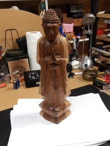 Buddha handcarved