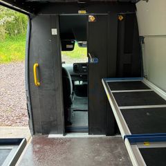 Van racking shelving gema bulkhead sliding door