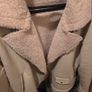 Zara Mens Cream Biker Jacket Image 4