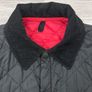 Barbour Liddesdale Black Quilted Jacket Mens M/L Image 5