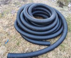 Land drainage pipe