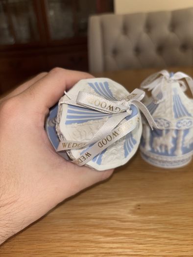 Wedgwood Christmas Tree Carousel Ornament