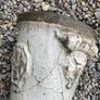 Antique French Stoneware and Enamel Pot Image 7