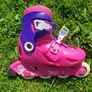 Oxelo Girls Pink Purple Roller Scates UK 11.5 - 13 Image 3