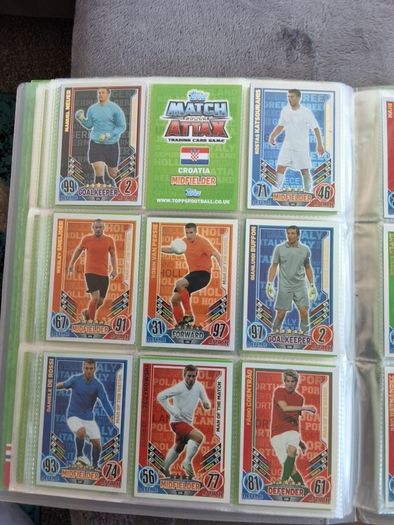 Match attax euro 2012 cards