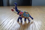 Hand Painted Elephant for Sale