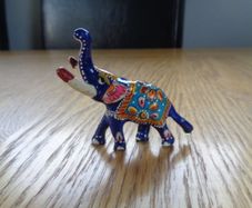 Hand Painted Elephant for Sale