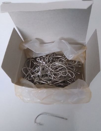 Limerick Hooks tinned 100pcs size 3/0