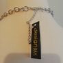 DesignSix London Grange Necklace New With Tags Turquoise Stones On Silver Tone Chain Image 4