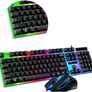 Wired Gaming Keyboard and Mouse Set with Led Backlight Ergonomic Design Liquid-Resistant Keyboard for Comfortable Long-Term Use Image 6