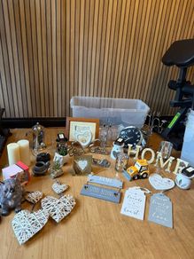 Various home decor items