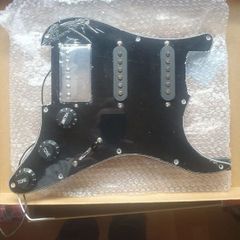 New Chrome humbucker strat loaded pickguard