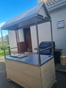 hot dog stand