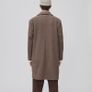 H&M Wool-blend coat - Dark beige Image 3