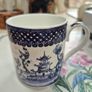 Set of 6 Balmoral willow pattern mugs Image 8