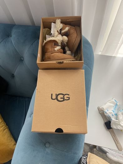 UGG boots Bailey bow infant size Uk5