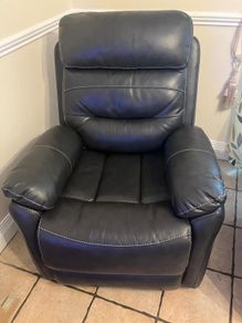 Electric Leather Recliner