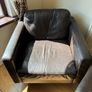 Free Real Leather Couches & Armchair Image 7