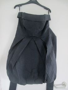 Warehouse black party bandeau dress size 10