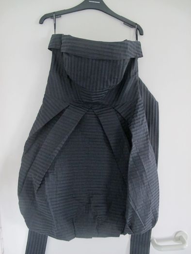 Warehouse black party bandeau dress size 10