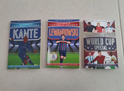 3 Ultimate Football Heroes Books