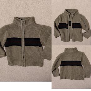 Zip Up Cardigan Top