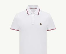Tricolour-Trimmed Cotton Piquet Polo Shirt