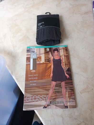 Ladies Tights- Different Colours & Styles X 12 Pairs.  Size -  Medium.   B.N.W.T.
