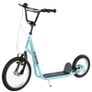 Teen Kids Stunt Scooter w/ Adjustable Handlebar, 16 Inch Rubber Tyres, Dual Brakes, Blue Image 8