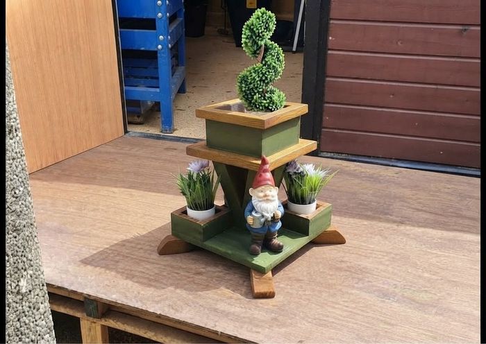 Tiered garden planter