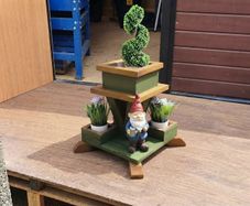 Tiered garden planter