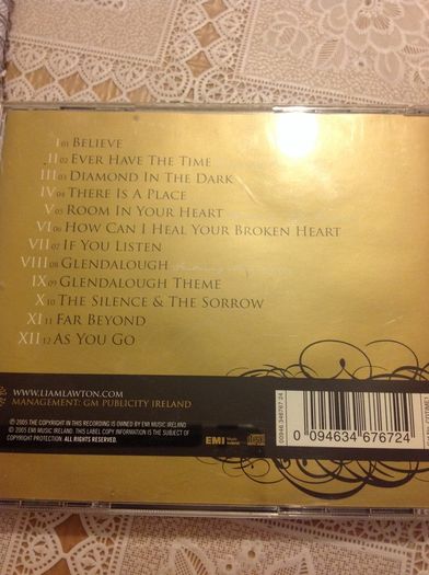 Liam Lawton CD.   Time.
