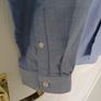 New Mens Slim Fit Oxford Shirt Size Large Image 7