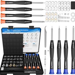 Glasses Repair Kit, Eyeglass Repair Kit with Screws Nose Pads