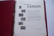 The Stamps of Canada-Loose Leaf Album in binder by Stanley Gibbons