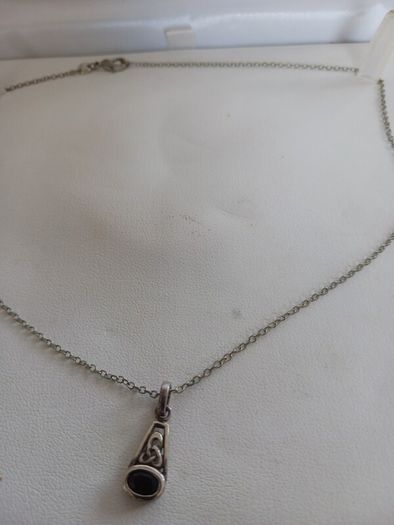 silver necklace