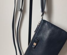 Furla 2 in 1 leather bag crossbody and clutch